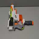 Nerf Modulus Stryfe Motorized Blaster - Fires 6 Darts in a Row - Includes Drop Grip, Barrel Extension, 6 Nerf Elite Darts