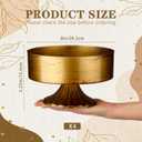 Remerry 10 Pcs Gold Compote Vase Metal Pedestal Bowls for Centerpiece
