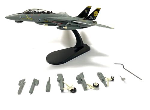 F14 US Navy Grumman Tomcat VF-31 Fighter 1/100 Diecast Aircraft Model Jolly Rogers (F-14D)