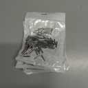 7 x BlueStars 100 PCS 22-16 AWG Non-Insulated Butt Splice Connectors - Marine Crimping Terminals, Uninsulated Wiring Crimps Connector, Bare Pure Copper Crimp Splice Terminal for 22,20,18,16 Gauge Wire