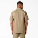 Dickies Men’s Short Sleeve Work Shirt – Durable Twill Button Down Shirts for Men, Lightweight Uniform for Daily Wear