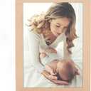 8x13 Picture Frame Natural Woodgrain,Rustic 13x8 Picture Frame Beige, Pic Hanging Poster Frame, 8 by 13 Gallery Family Portrait Photo Frame Horizontal and Vertical Display for Wall Hanging/Tabletop