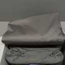 THREAD SPREAD 100% Egyptian Cotton Sheets California King Size - High Thread Count, Luxury 5-Star Hotel Cal King Sheets (6 PC, Dark Grey), Soft, Cooling, Sateen Weave, 16" Deep Pocket Bed Sheet Set (California King With Four Cases)