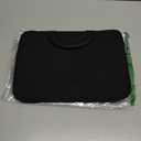 amCase Chromebook Case-11.6 to 12 inch Neoprene Travel Sleeve with Handle-Black