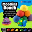Hygloss Play Modeling Dough for Kids  Safe & Non-Toxic Sensory Dough for Arts and Crafts  3 lb Tub  Play Clay for Toddler Activities, Preschool Classroom Must-Haves  Purple Color, Scented
