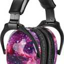 ZOHAN EM030 Kids Ear Protection, Noise Cancelling Headphones Ear Muffs for Autism Sensory, Safety Noise Reduction Hearing Protection for Monster Truck/Concerts/Fireworks/Air Shows (1 Pack - Nebula)