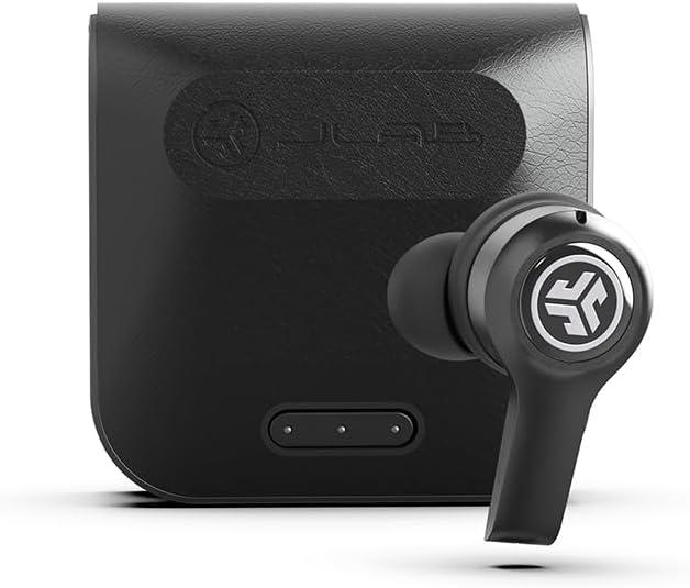 JLab JBuds Air Executive True Wireless Bluetooth Earbuds - Retired (Black)