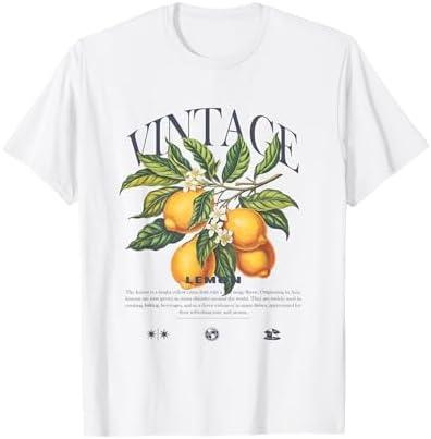 Lemon Fruit Vintage T-Shirt, Size Small