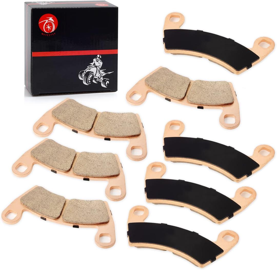 Front & Rear Sintered Brake Pads Kit Compatible with Polaris RZR XP 1000 2014-2022 RZR XP 4 1000 2014-2021 （NO-Premium Edition）