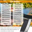 AEB72914208, AEB72914211 Gas Stove Griddle plate Compatible with lg Stove, Range, Cooktop, Oven, etc. Replaces lg Griddle Plate for Gas Range, AEB72914210, AEB72914205, AEB72914206, AEB72914204