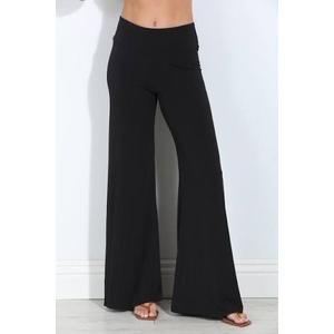 Black Flare Pants, M