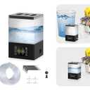 Automatic Watering System for Potted Plants,2 in 1 Automatic Drip Irrigation Kits Indoor 1.3L Tank Plant Watering System for Plants w/Programmable Water Timer,Auto & Manual Watering Mode & LED Display (Black)