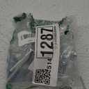 Bifold Door Hardware Repair Kit - 2 Pack Bi-fold Sliding Closet Door Hardware Kit for 7/8" to 1" Track, Folding Pocket Door Replacement Parts Set Include Top Bottom Pivots Bracket and Guide Wheel