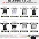 Grill Replacement Parts for Charbroil Performance 4 Burner 463342119, 463342118, 463332718, 463347017, 463376519, Char-Broil 463342119 Replacement Parts, Char Broil 463332718 Grill Replacement Parts