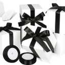 50 Pack Small Gift Boxes, 2x2x2 Favor Boxes White Paper Gift Boxes with Lids for Presents, Crafting, Cupcake Boxes, Gifts, Candy Boxes for Wedding Party Bridal Shower Baby Shower Favors