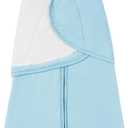 Newborns Swaddle Sleep Sack 03 Months, 1.0 TOG Baby Blanket for Newborns, Soft Sleeping Bag for Infants (Blue, S)