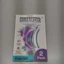 DR. BRACE ELITE Knee Brace with Size Stabilizer (2 Pack) Knee Brace for Women & Men, Workout, Sports, Daily Knee Compression Sleeve for Maximum Knee Pain Support & Fast Recovery (Orion, Medium)