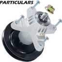 918-04197B Spindle Assembly with 756-04129B Idler Pulley Replaces MTD/Cub Cadet 918-04197B, 918-04197, 918-04197A, 618-04197, 618-04197B, 918-0427, 918-0427C, 618-0427, 618-0324