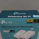 TP-Link Powerline WiFi Extender TL-WPA8631P KIT- Includes AV1300 Powerline Network Adapter and AC1200 Dual Band Extender, 2x2 MIMO, 3 Gigabit Ports, Passthrough, Plug & Play