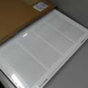 Return Air Filter Grille 20x25,Air Return Vent Cover for 20"W x 25"H Duct Opening,Steel HVAC Vent Covers for Wall and Ceiling,Holds 1" Thick AC Filter, For 20''W25''H-Duct Opening