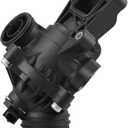 X AUTOHAUX 902-5844 Engine Coolant Thermostat Housing Assembly for Mercedes-Benz E350 2012-2016 for Mercedes-Benz GLE350 2016 2762000115