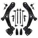 Front Suspension Kit 12PCS Fit for 2010-2013 Mazda 3
Control Arm Compatible With 2010 - 2013 Mazda 3 Sport