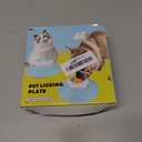 Dog Cat Licks Toys for Liquid Food, Anxieties Relief Slow Feeder Dog Lick Ball Treat Dispenser, Non-Slip Licking Bowl Enrichment Toys to Keep Them (A)