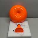 Orange Mushroom Lamp for Bedroom  Aesthetic Vintage Mushroom Lamps with 3 Lighting Colors & 10 Brightness  USB Powered Nightstand Retro Lamp for Reading Room, Office, Dorm | ABS + PVC Build