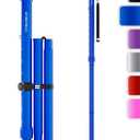 HONEYBULL Walking Cane for Men & Women - Foldable, Adjustable, Collapsible, Bumper Base Tip, Heavy Duty, Walking Sticks for Seniors & Adults (Blue)