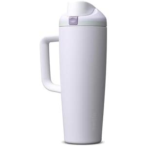 Owala FreeSip Tumbler Insulated Stainless Steel Water Bottle with Built-in Straw and Side Handle, For Travel, Work, School, and Sports, 30oz, BPA Free, Leak Proof, Lid Doesn't Close