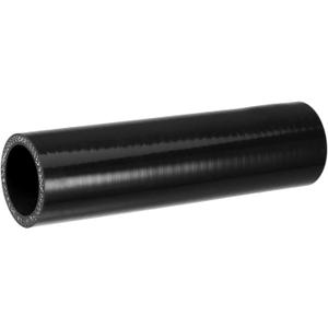 ACROPIX 1.25" ID 6" Length 4-Ply Reinforced High Temp Straight Coupler Silicone Reducer Hose Black for Car Intercooler Intake Piping Car Parts