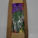 24 Bundles Artificial Flowers for Outdoors/Indoors, Fake Flowers Plants for Indoor Outside Garden Porch Window Box Home Wedding Farmhouse(8 Color)