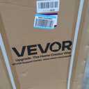 VEVOR Commercial Ice Maker Machine, 90 lbs/24h with 13 lbs Storage Capacity, Dual Water Inlet Countertop/Freestanding/Under Counter, Stainless Steel Ice Maker with LED Display, for Home Bar