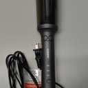 Automatic Rotating Curling Iron, Hair Curler with 3 Temps Fast Heating, 2-Way Rotating 1 Inch Curling Wand, Ceramic Coating, Ionic, Anti-Scald, Anti-Tangle, Dual Voltage Auto Shut-Off (Gray)