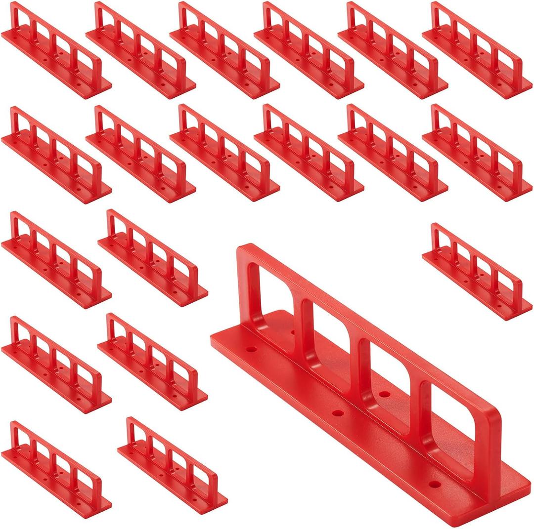 Cable Chase Wire Bracket, Electrical Wire Bracket, NM Cable Organizer, Wire Holder, NM Cable Support, NMSC Stackers - 20 Pack