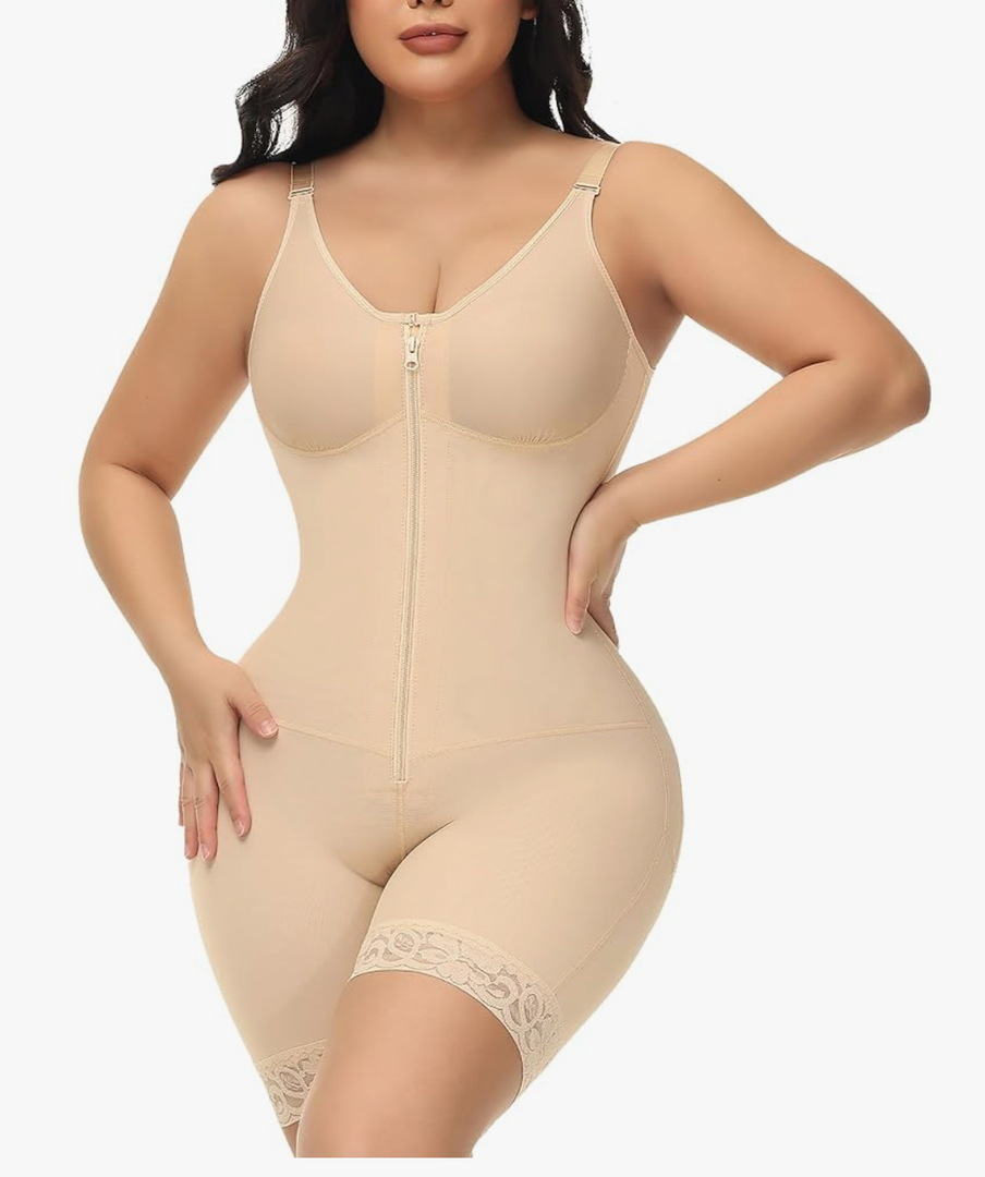 MYODRESS Fajas Colombianas Moldeadora Tummy Control Faja Body Shaper Post Surgery Compression Garment Butt Lifter Shapewear, Size XL