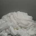 White Crystal Organza 10x96In 100Pack