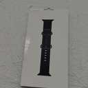Apple Watch Band - Ocean Band (49mm) - Black with Black Titanium Finish - Regular