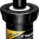 Rain Bird 8SAFPROPR Pressure Regulating (PRS) High-Efficiency Pro Rotary Sprinkler, 360 Full Pattern, 8' - 14' Spray Distance, 4" Pop-up Height