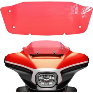 7" Red Windscreen Windshield Compatible with Harley Davidson Tuoring CVO Street Glide FLHXSE 2023 2024 FLHX/I 2024 for 2023 2024 Road Glide Accessories