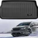 Custom All Weather TPE Cargo Mats Trunk Liner for 2017-2026 Chrysler Pacifica/2020-2026 Voyager Accessories (for 2017-2026 Chrysler Pacifica/2020-2026 Voyager)