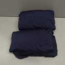 BDDC Table Covers for 6 Foot Tables, 2 Pack Navy Blue Washable and Wrinkle Resistant Stretch Tablecloths Rectangle 6ft for Events, Wedding, Banquets, Parties, Navy Blue, 72"x30" (Rectangular) 2Pack