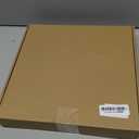 11x11 Shadow Box Display Case with Tempered Glass, Black Wooden Large Memory Shadow Box Frame with Soft Linen Back for Wall or Tabletop Display