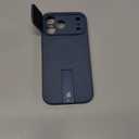 SURITCH for iPhone 17 Pro Max Case with Camera Control Cover, Camera Cover and Adjustable Kickstand, Compatible with MagSafe, Shockproof Bumper Protective Cases 6.9 Inch, Blue