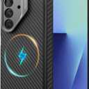 Nillkin Slim Aramid Fiber Case for Samsung Galaxy Z Fold 7, [Compatible with MagSafe] [Hinge Protection] [Adjustable Stand] [Lens Protection], Protective Magnetic Phone Cover for Z Fold 7, Black