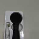 Facial Cleansing Brush Silicone Face Scrubber Waterproof Rechargeable Exfoliator Massage Device for Men & Women, Deep Pore Cleansing, Exfoliating, Removing Blackhead Electric Face Scrub Brush (Black)