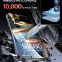 MRGLAS 4-Pack TOP 9H+ Glass for iPhone 16 Pro Max Screen Protector [Auto Alignment Kit] [10X Military Protection] UNBREAK Tempered Glass for 16 ProMax 6.9 inch Longest Durable Case-Friendly