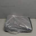 2 Pack Office Chair Mat for Hardwood Floor, 55"x35" Corduroy Surface Computer Chair Floor Mat, Desk Chair Mat, Large Rubber Anti-Slip Floor Protector for Home Office Light Grey (Roll Packaging)