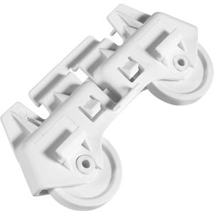 WPW10082868 Dishwasher Lower Rack Wheel Roller Assembly, Easy Snap Installation Replacement for Whirlpool Maytag Dishwashers, Compatible with AP6014923, W10082868, W10238410, W10261335 Models