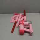 4-in-1 Kids Toy Vacuum That Works with Suction, Electric Toy Toddler Vacuum Cleaner for Children Ages 3 4 5 6+ Boys & Girls,Toddlers Toys Cleaning Set for Pretend Play (Pink)